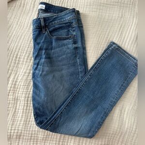 LOFT, denim-curvy skinny crop, size 29 (8)